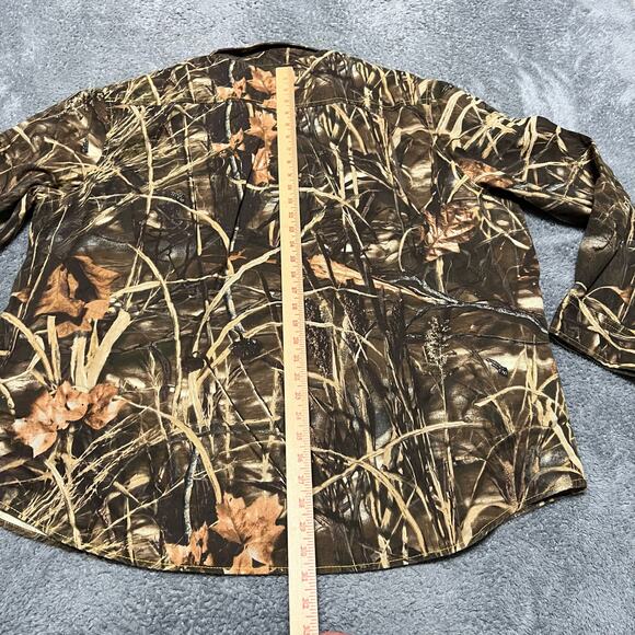 Duck Commander Shirt Mens 3XL Camo Hunting Long Sleeve Button Hunting - Picture 6 of 8